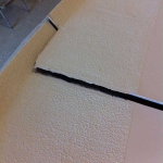 Shippable halves being removed from mold